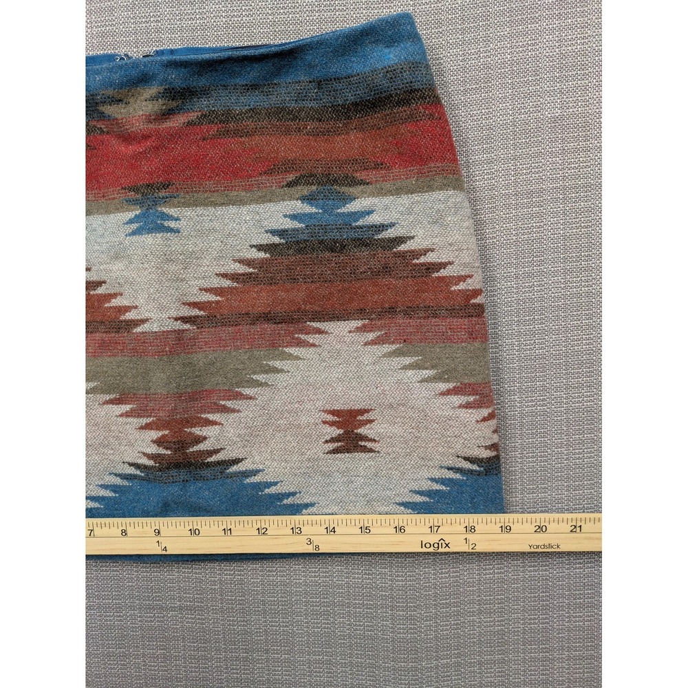 American Eagle Outfitters Skirt Womens 6 Southwestern Geometric Knit Mini Lined - Picture 4 of 9